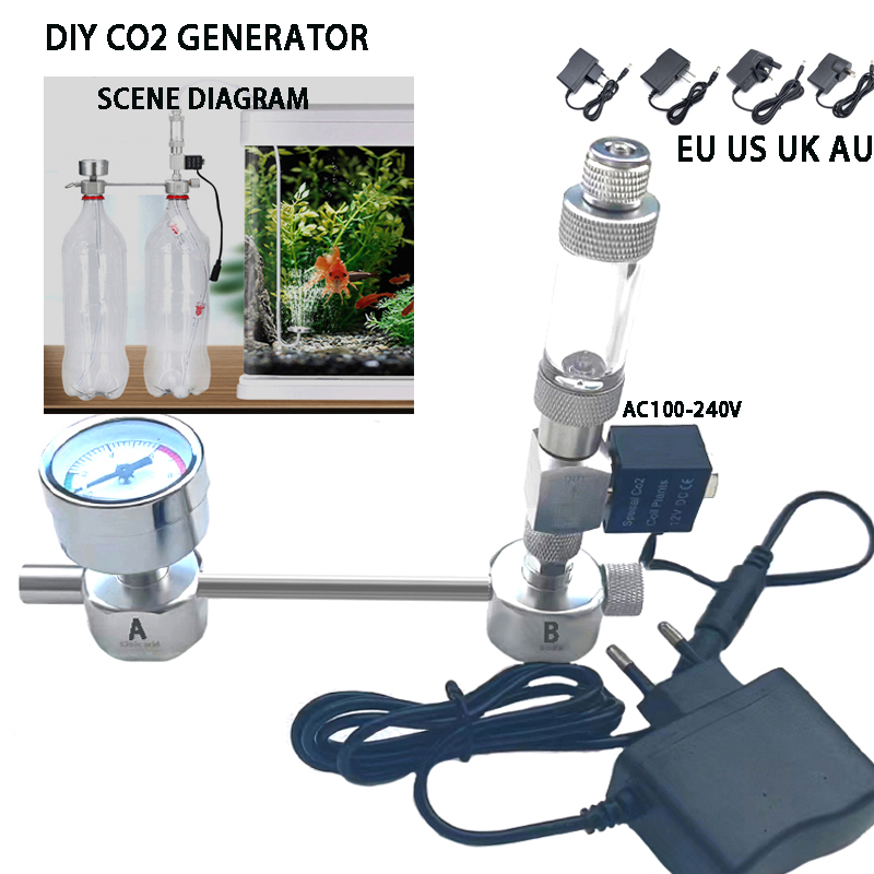 Aquarium Liquid Carbon - Aquarium DIY CO2 Generator System Kit