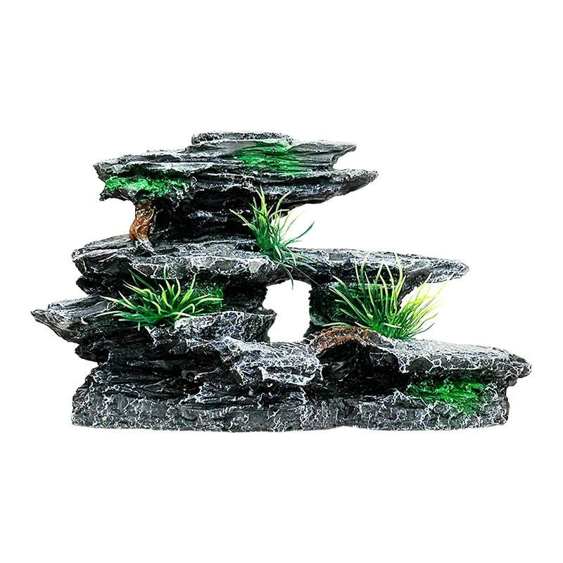 Resin Aquarium Rockery Mountai - Aquarium Driftwood review and price