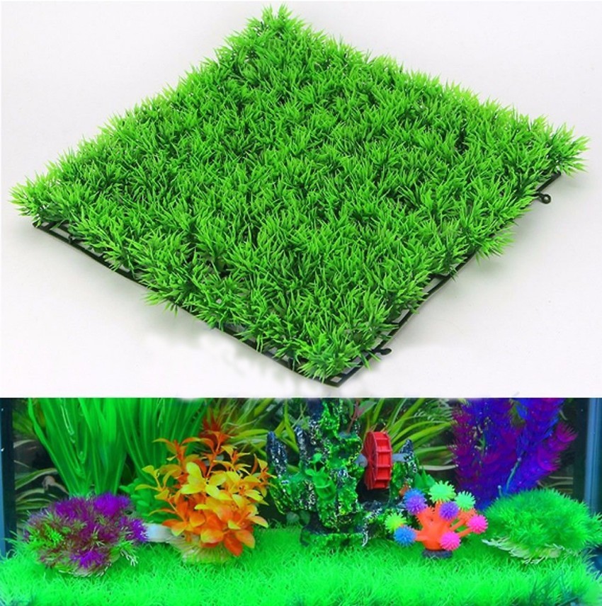 Artificial Green Grass Plant L - Aquarium Moss review and price