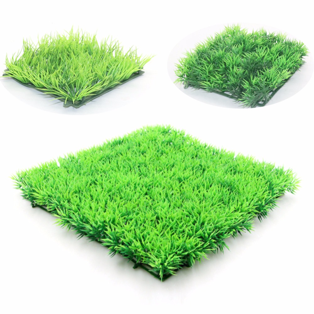 Artificial Green Grass Plant L - Aquarium Moss review and price