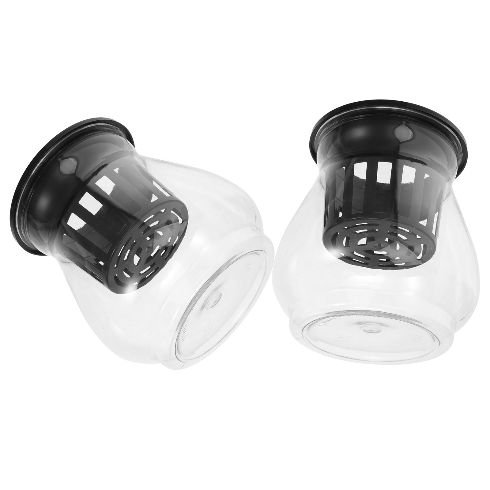 2Pcs Transparent Hydroponic Co - Plant Aquarium Pot review and price