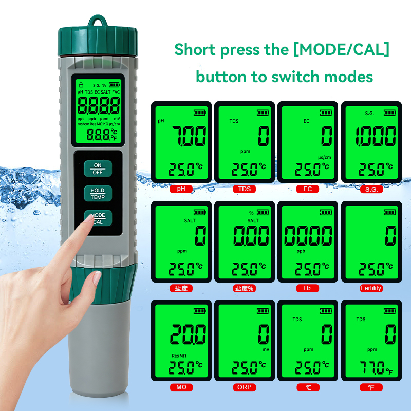 Digital PH Meter 10 in 1 Water - Aquarium Fertilizer review and price