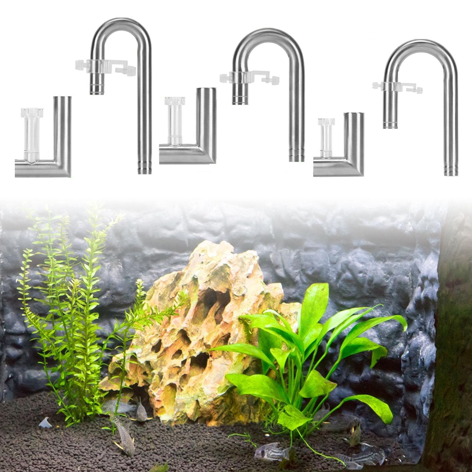 Adjustable Stainless Steel Aqu - Aquarium Planted Tank Filter review and price