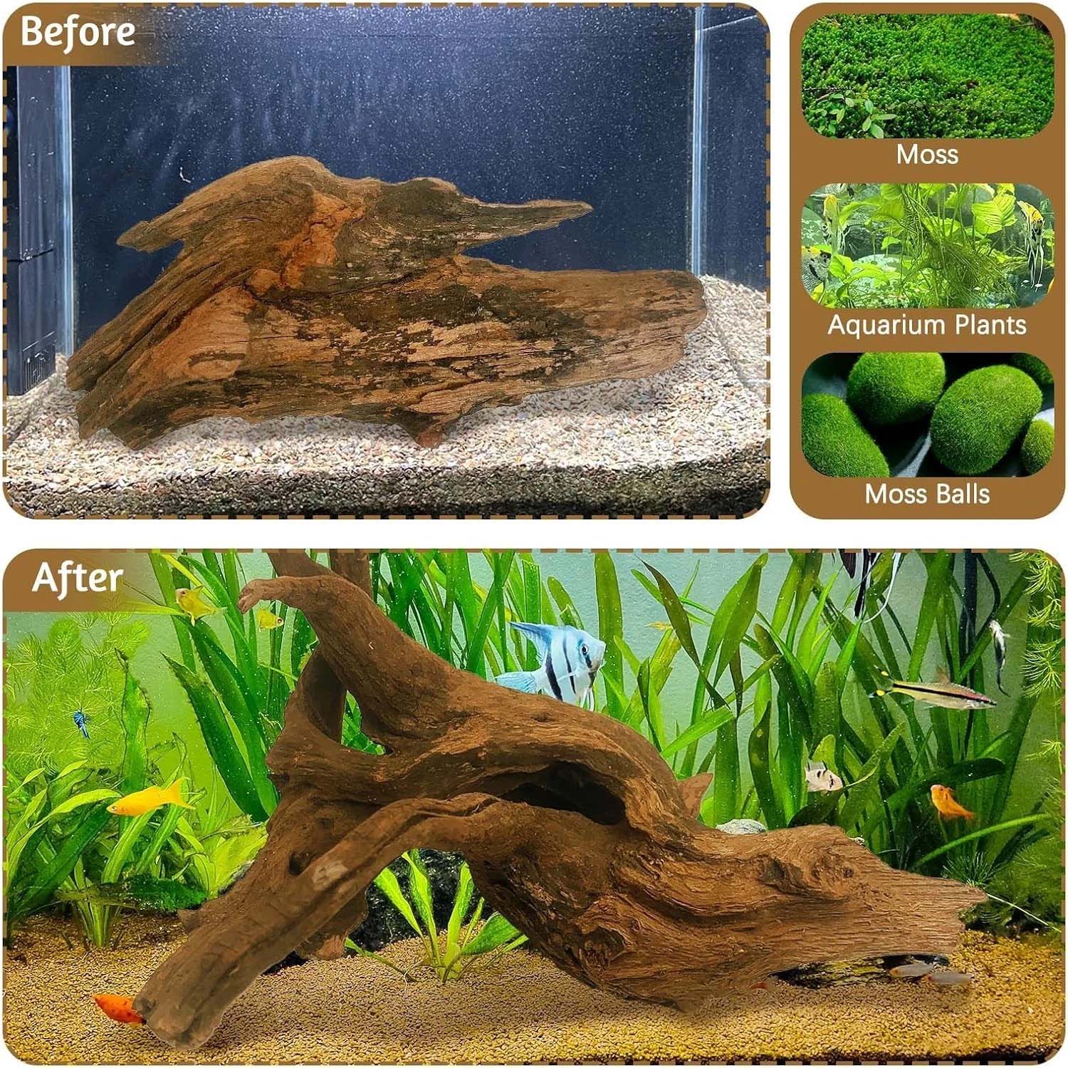 15-20CM 1Pc Natural Driftwood  - Aquarium Plant Substrate review and price