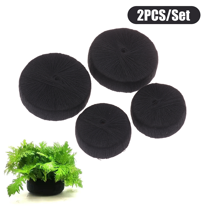 ~2Pcs Black Fish Tank Water Gr - Aquarium Plant Substrate review and price
