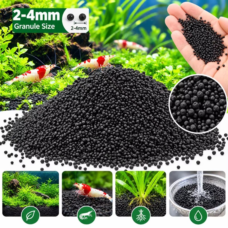 Black Aquarium Substrate Soil  - Aquarium Plant Substrate review and price