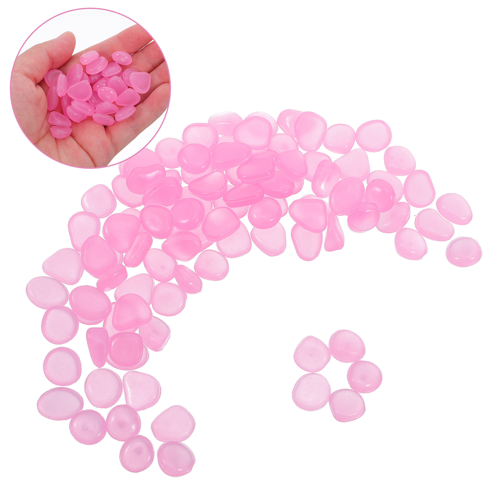Glow-in-the-Dark Resin Rocks f - Plant Aquarium Pot review and price
