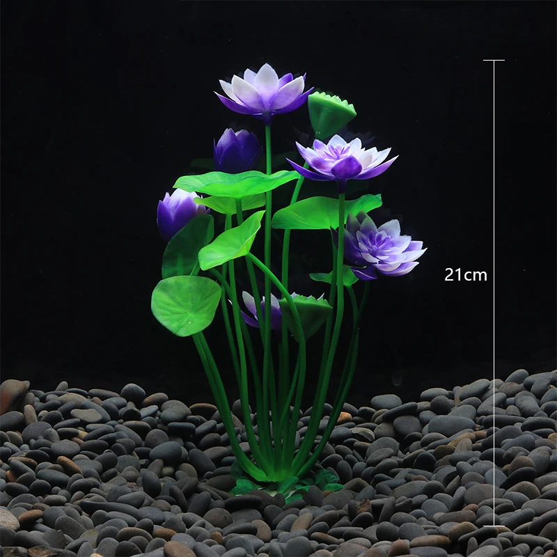 Aquarium Artificial Lotus Plan - Aquarium Moss review and price