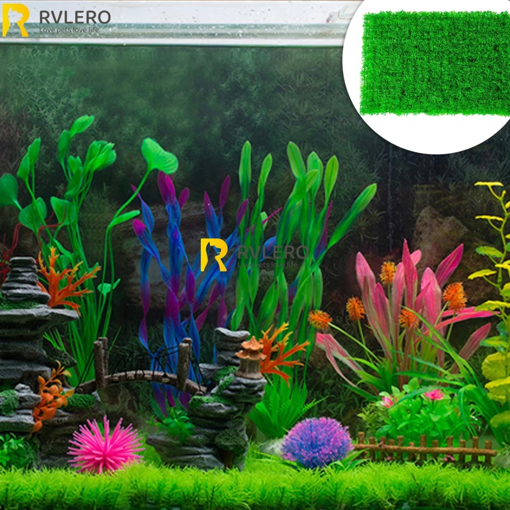 Artificial Grass Lawn Aquarium - Live Plant Aquarium review and price